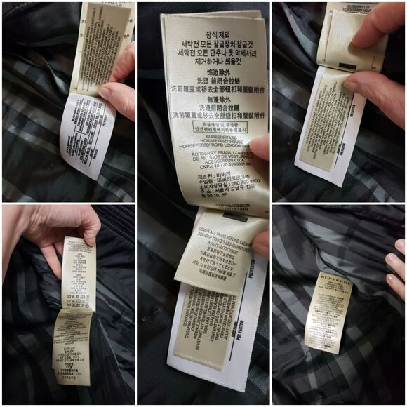 AUTHENTIC Burberry Women's Quilted Nylon Jacket Sz. Sm READ - Picture 8 of 12